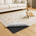 Warmstar 2x6 FT Non Slip Rug Pad,100% Waterproof Felt Rug Pad for Hardwood Floors,1/2” Thick Soft