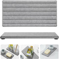 2PCS Instant Dry Diatomite Stone Counter Makeup Tray Organizer, Fast Drying Caddy Kitchen Sponge