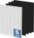 C545 HEPA Replacement Filter S Compatible with Winix C545 Air Purifier, Replaces Part 1712-0096-00