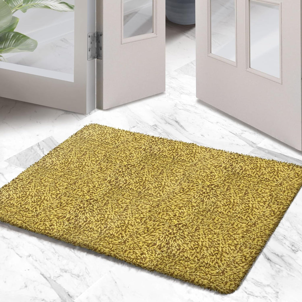 Premium Microfiber Indoor Door Mat – 24"x36" Washable Entry Mat, Non-Slip, Waterproof Backing