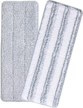 Oshang Flat Mop Head Refill, 13" X 4.9" Flat Mop Pads, Microfiber Mop Pads Flat Mop Replacement