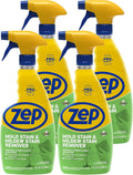 Zep Mold Stain and Mildew Stain Remover - 32 oz (Pack of 4) ZUMILDEW32 - Professional Strength No