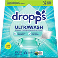 Dropps UltraWash Dishwasher Pods, Lemon Citrus (32 Count) - Biobased Power Deep Clean Dishwasher