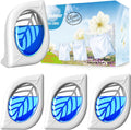 Air Freshener for Home, 4 Pack, Fresh Scent, Odor Eliminator for Small Area Closets Bathroom Pets