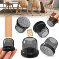 24PCS Round Chair Leg Floor Protectors, Furniture Sliders, Chair Leg Protectors for Hardwood