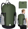 BALEINE 150L Laundry Bag Backpack, 900D Oxford Fabric Large Travel Laundry Bags with Shoulder