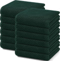 Homaxy 100% Cotton Waffle Weave Kitchen Dish Towels, Ultra Soft Absorbent Quick Drying Cleaning