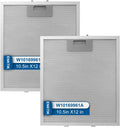 Range Hood Filter Replacement 12" x 10.5"W10169961A With 5-Layer Aluminum Mesh Fit for Whirlpool