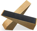 2 Pack Wooden Door Stop - Non-Slip Door Stoppers for Floor - Door Wedges for All Door Types and