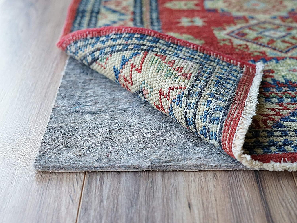 RUGPADUSA - Dual Surface - 5'3" x 7'6" - 1/4" Thick - Felt + Rubber - Non-Slip Backing Rug Pad