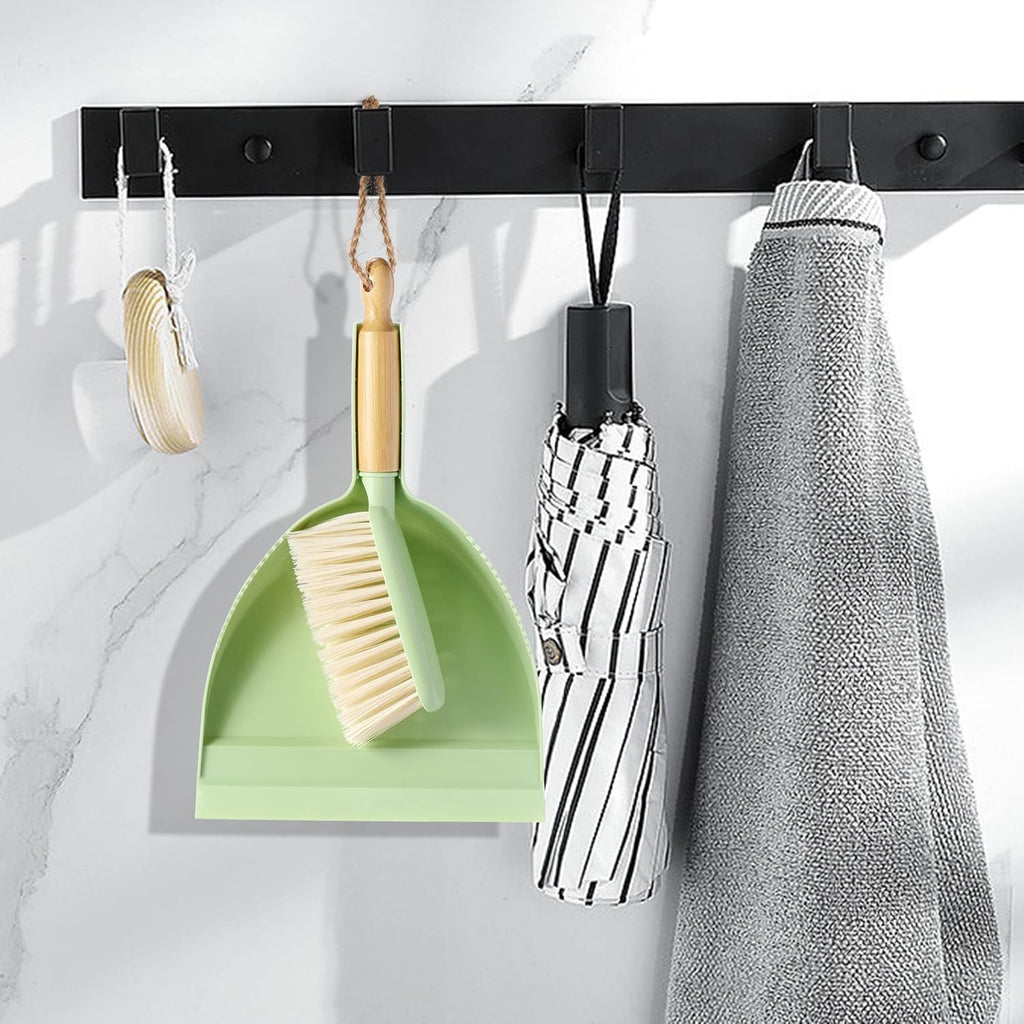 Dust Pan and Brush Set - Small Dustpan and Brush Set, Handheld Broom and Dustpan Set, Brush and