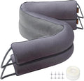MAGZO Door Draft Stopper, 36 Inch x 2pcs Under Door Draft Blocker Noise Stopper, Weighted Wind