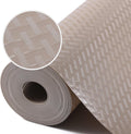 Beige Shelf Liners for Kitchen Cabinets Refrigerator Liners Waterproof & Oil-Proof Kitchen Cupboard