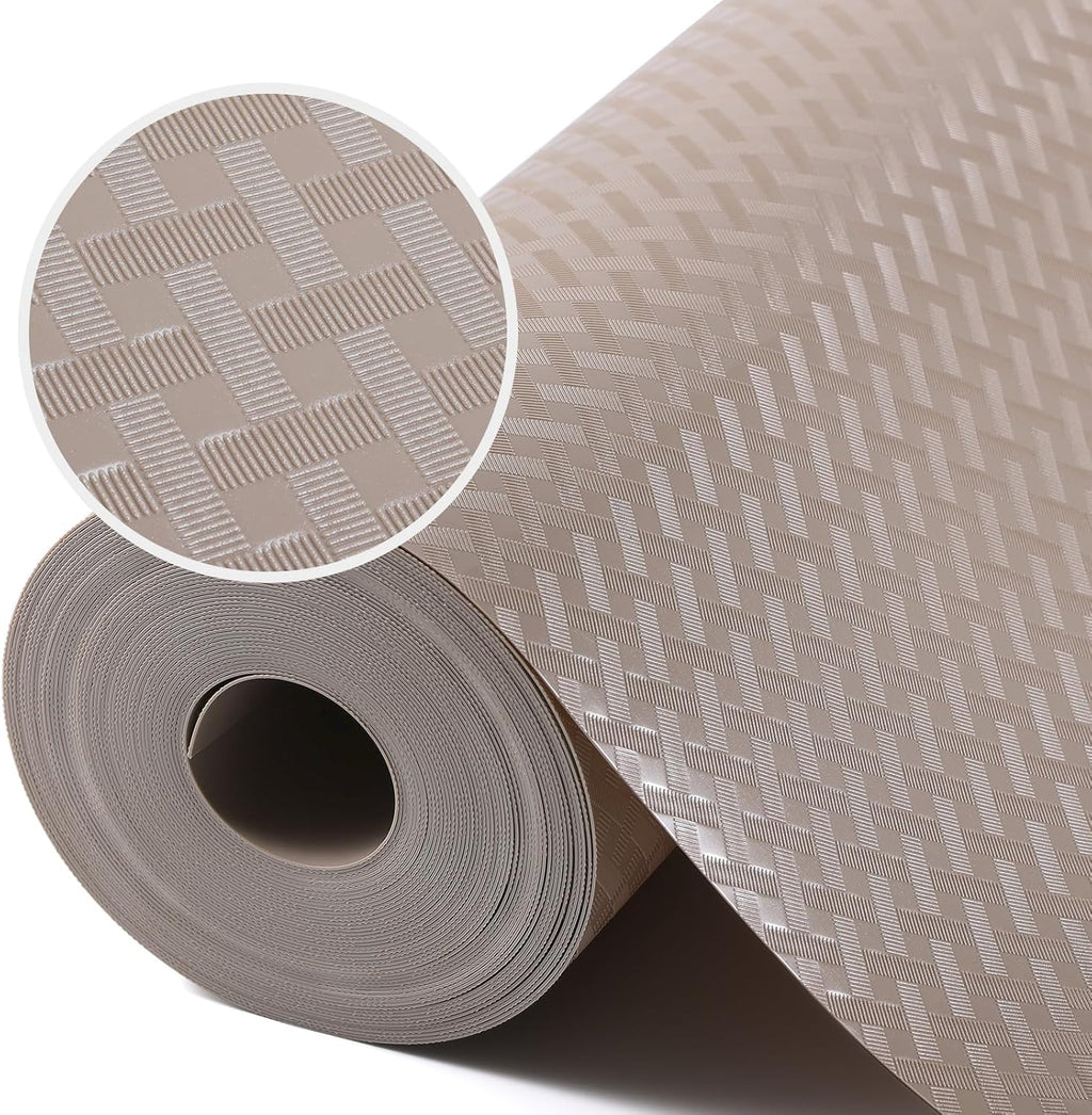 Shelf Liners for Kitchen Cabinets, Waterproof and Oil-Proof Kitchen Cupboard Liner, Refrigerator