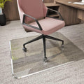 Exclusive Beveled Edge Glass Chair Mat for a Smooth Glide and Easy Roll On/Off by Clearly