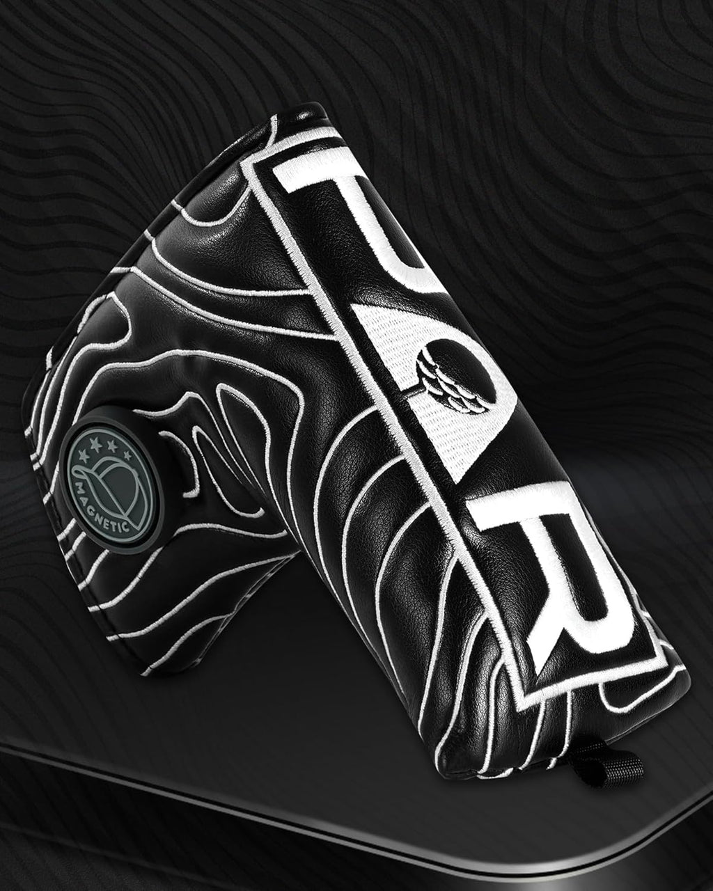 Big Teeth Golf Club Covers Full Set Driver Headcover Fairway Wood Hybrid Golf Club Iron Head