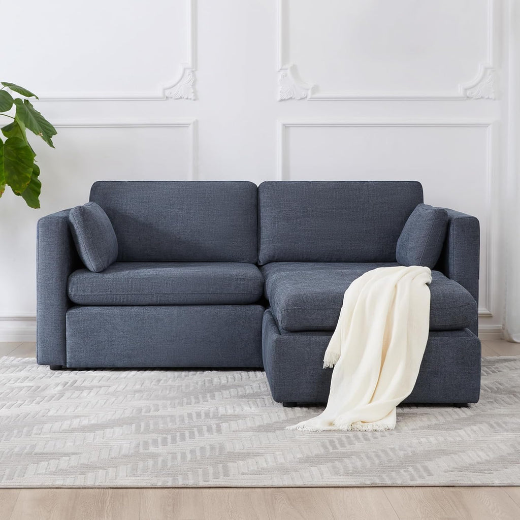CHITA Modular Sectional Sofa, FSC Certified L Shaped Couch with Reversible Chaise, Modular