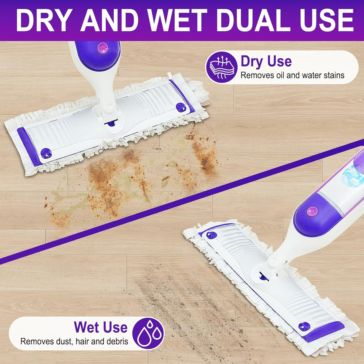 25 Count Power Mop Pads Refills for Swiffer Power Mop Pads,Compatible with Swiffer Power Mop