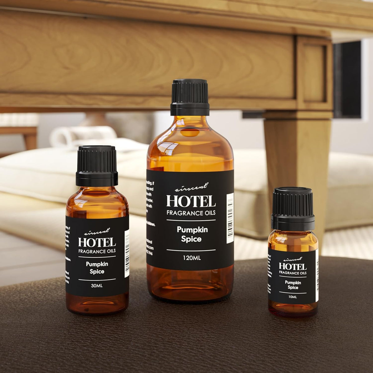 AirScent Pumpkin Spice Diffuser Oil - Pumpkin Spice Fragarnce Oil Blend for Ultrasonic and