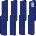 8 Pack 16.5 inch Reusable Mop Pads Microfiber Spray Mop Replacement Heads for Wet/Dry Mops