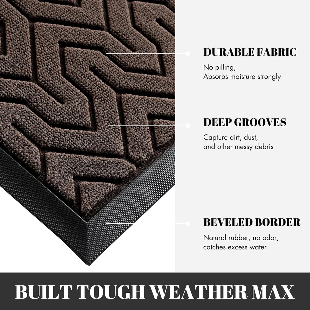 Yimobra 72x24 Indoor Outdoor Runner Rug, Heavy-Duty Waterproof Entrance Mat for High Traffic Areas