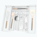 Silverware Organizer Metal Mesh, Large Drawer Organizer, Utensil Cutlery Tray for kitchen drawers
