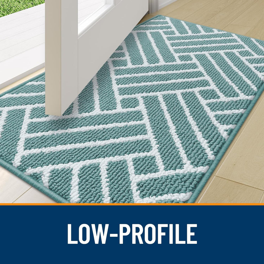 OLANLY Indoor Door Mat, 36x24 Inch, Dirt Resistant and Absorbent, Non-Slip Rubber Backing Floor