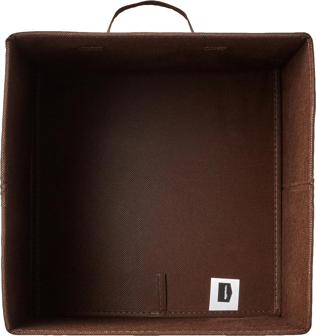 Amazon Basics Cube Organizer Storage Bins Handles, Collapsible Fabric, Pack of 6, 10.5"x10.5"x11"