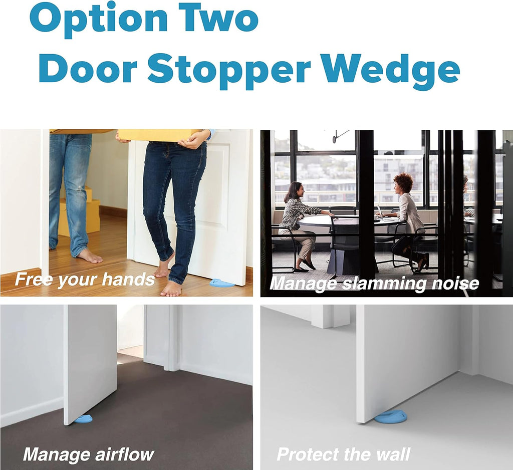 Door Pinch Guard and Stopper, Durable Silicone Finger Pinch Guard, Prevents Injuries, Slamming