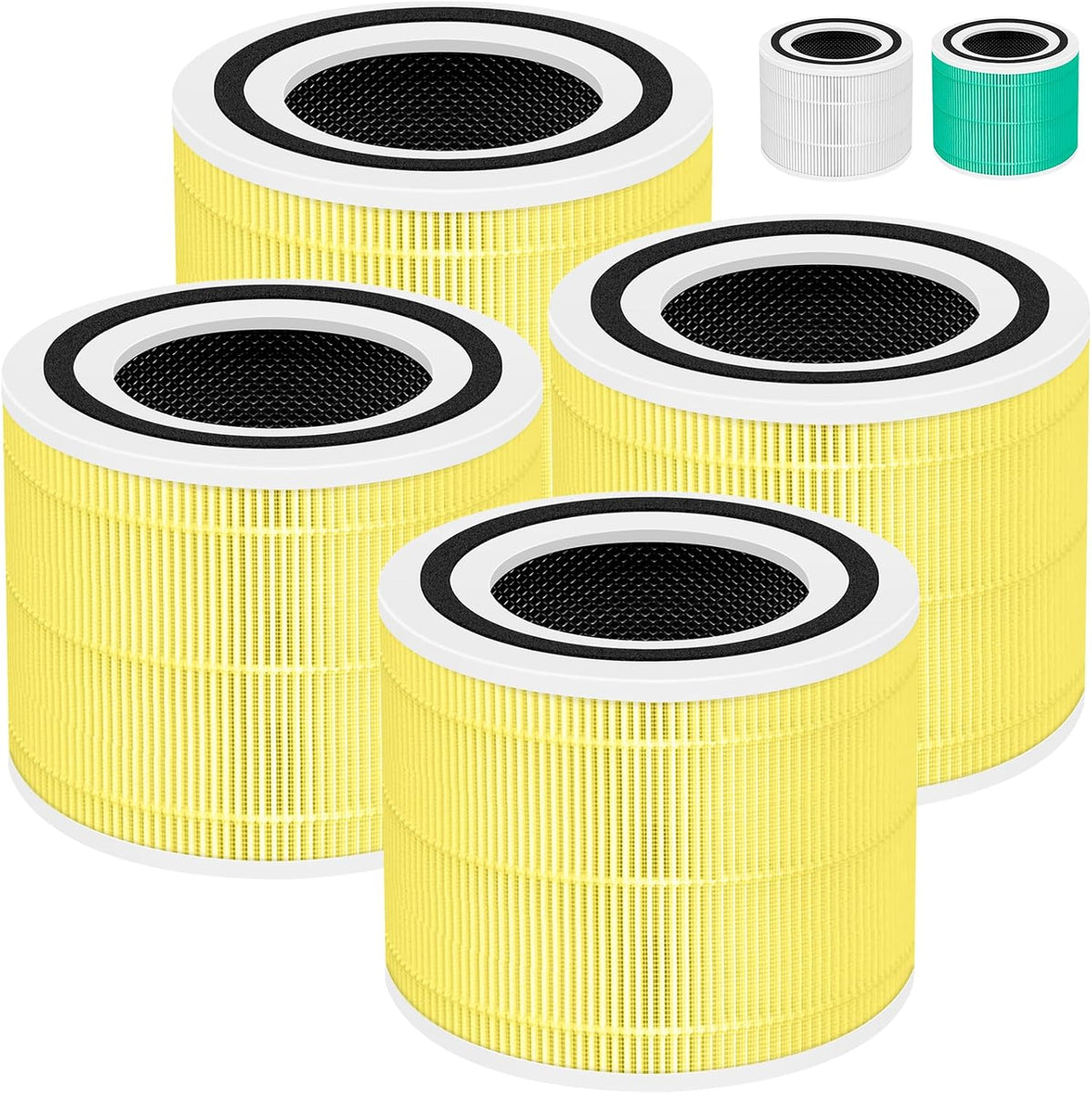240 True HEPA Pet Allergy Replacement Filter 14 for Puro 240 Air Purifier,3-in-1 High-Efficiency