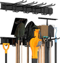 Garage Tool Storage Rack, Heavy Duty Garage Storage Organizer Rack System Wall Mounted Tool with 6
