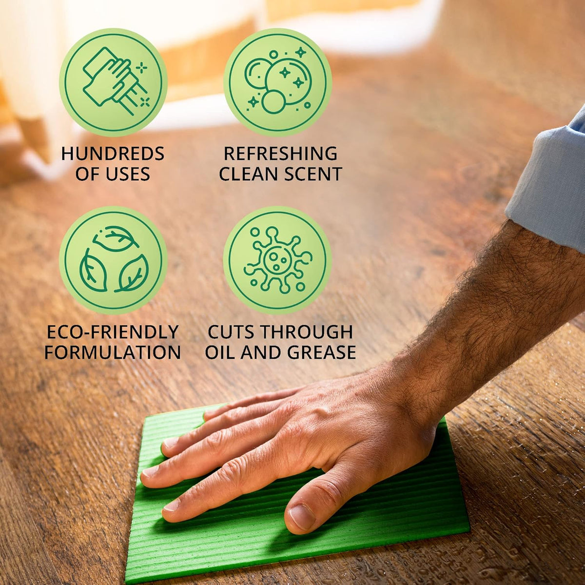 All Purpose Cleaner Concentrate - Advanage 20X The Wonder Cleaner Green Apple for All Surfaces