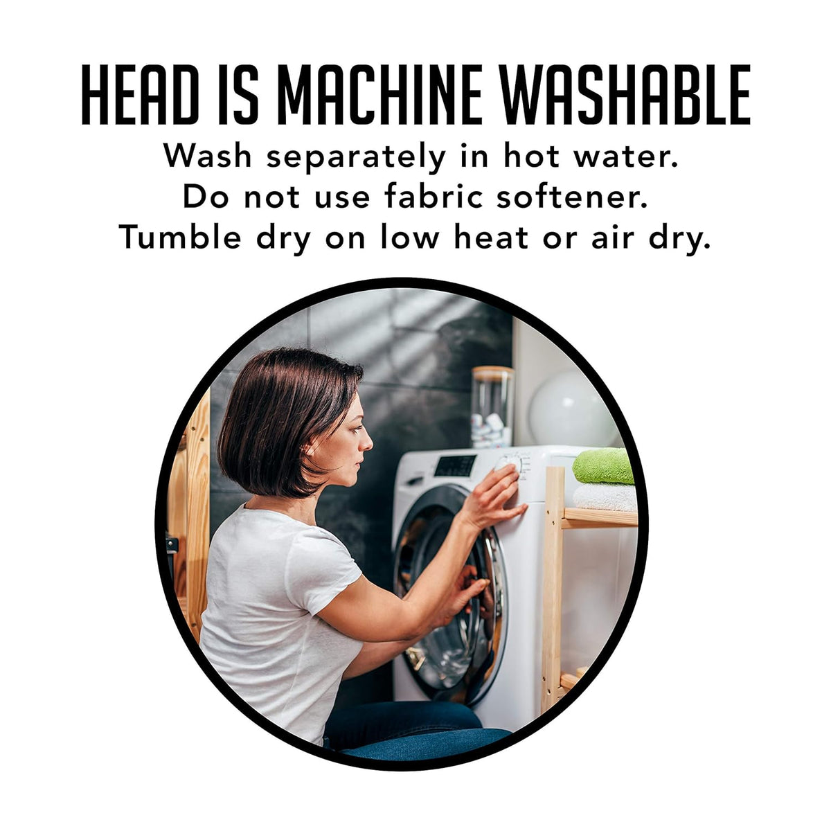 SWOPT Microfiber Flexible Duster Head Includes Additional Refill, Washable Cleaning Pad