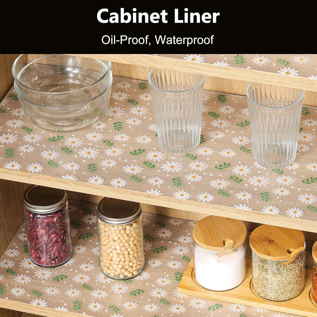 INNOLITES Shelf Liner – Cabinet & Drawer Liner Non-Adhesive – Waterproof Oil-Proof – Durable EVA
