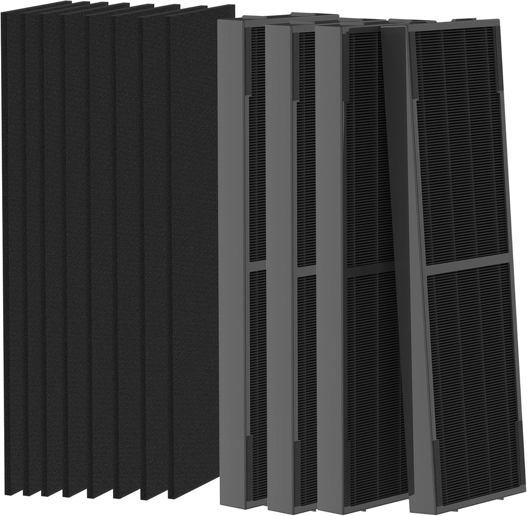 4 Packs FLT4825SM Smoke Clean True HEPA Filter B Compatible with AC4825 AC4825E AC4825W AC4300
