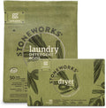 Grab Green Stoneworks Laundry Detergent Pods and Dryer Sheet Bundle, 50 Count Pods and 80 Dryer