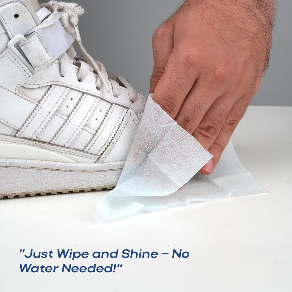 Sneaker Cleaner Wipes 35 Packs Suede Leather Tennis Quick Cleaning Disposable Travel Portable