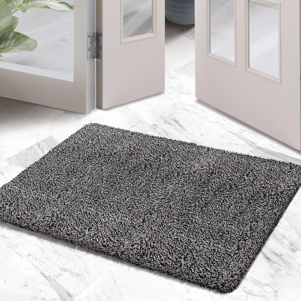 Premium Microfiber Indoor Door Mat – 24"x36" Washable Entry Mat, Non-Slip, Waterproof Backing