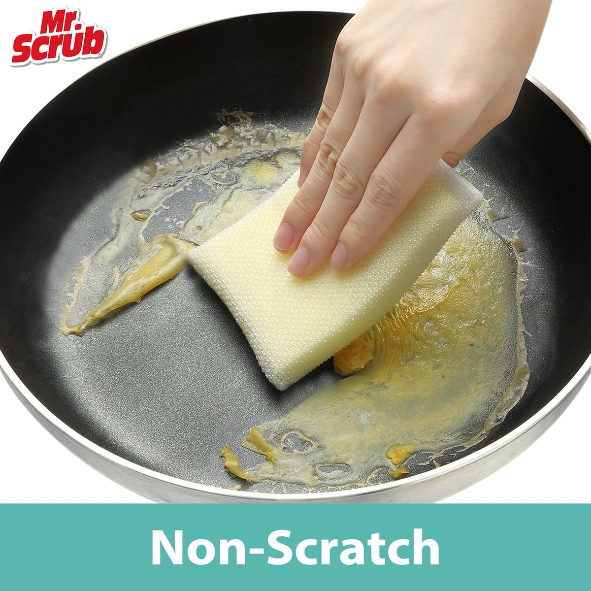 All-Purpose Sponges, Non Scratch, for Washing and Cleaning Dishes, Premium Scrub and Scrubbers, 12