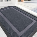 OLANLY Front Door Mat Indoor Outdoor Entrance, Waterproof All-Season, All-Weather Doormat, Sturdy
