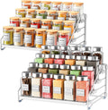 RCHYFEED 4 Tier Spice Rack Organizer, Spice Organization for Cabinet,Pantry, Countertop,Tiered