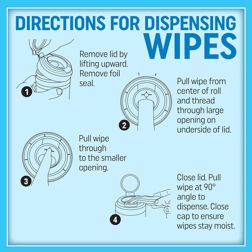 MiracleWipes for Heavy Duty Cleaning (90 Count) - All Purpose Cleaner, Kitchens, Bathrooms