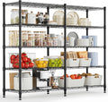 Himimi 72" W Wire Rack Shelving-2000LBS Capacity, Adjustable Storage Shelves Metal Shelves for
