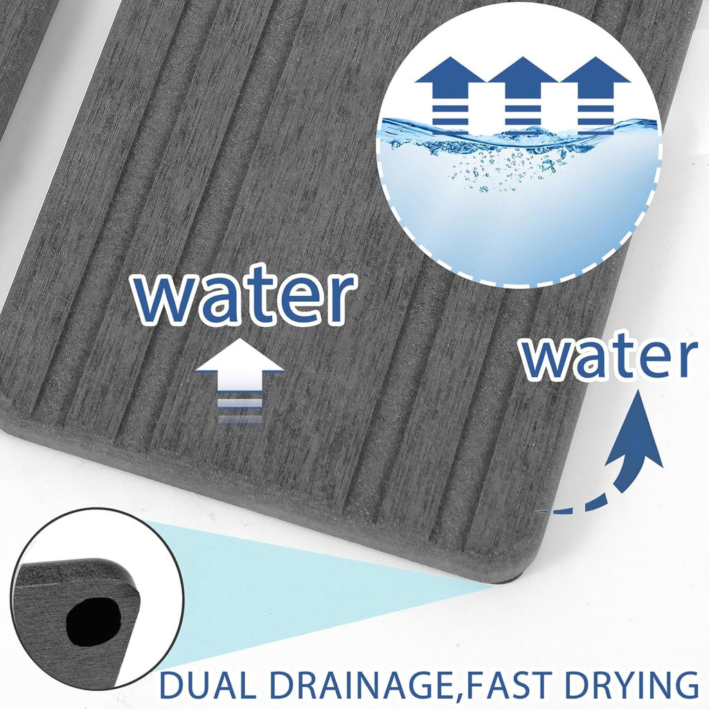 2PCS Water Absorbing Stone Tray, Quick Drying Diatomite Stone Sink Tray, Water Absorbent Diatomite