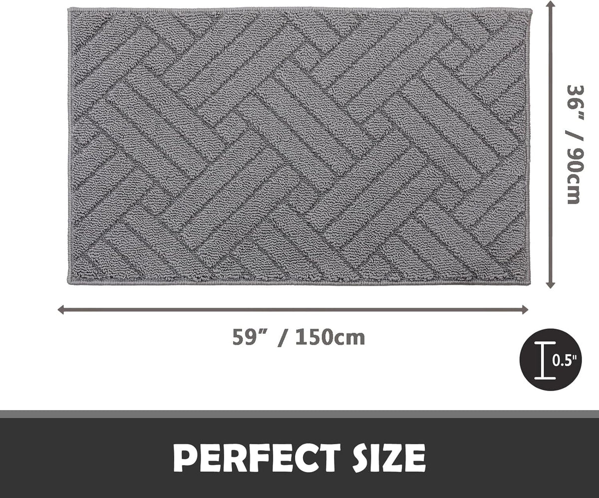 Door Mat Indoor Doormat, Entryway Rug Door Mats Non-Slip Rubber Backing,Heavy Duty Low-Profile