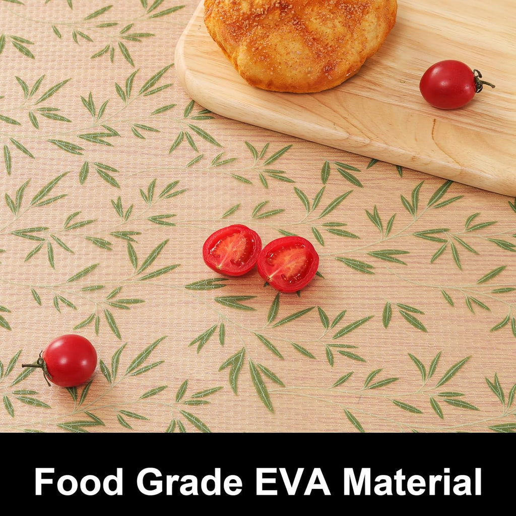 Cooyes Shelf Liner Drawer Liners, Shelf Liners for Kitchen Cabinets, Non Adhesive Cabinet Liner