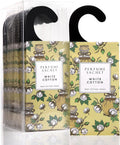 ROSE COTTAGE Large 12 Packs White Cotton Hanging Closet Deodorizer Air Freshener Long Lasting