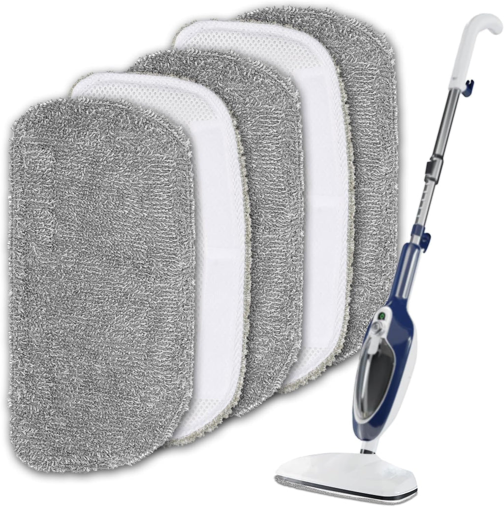 5 Pack Steam Mop Replacement Pads,Steam Mop Pads Compatible with GorFanty Steam Mop GF-6610B &