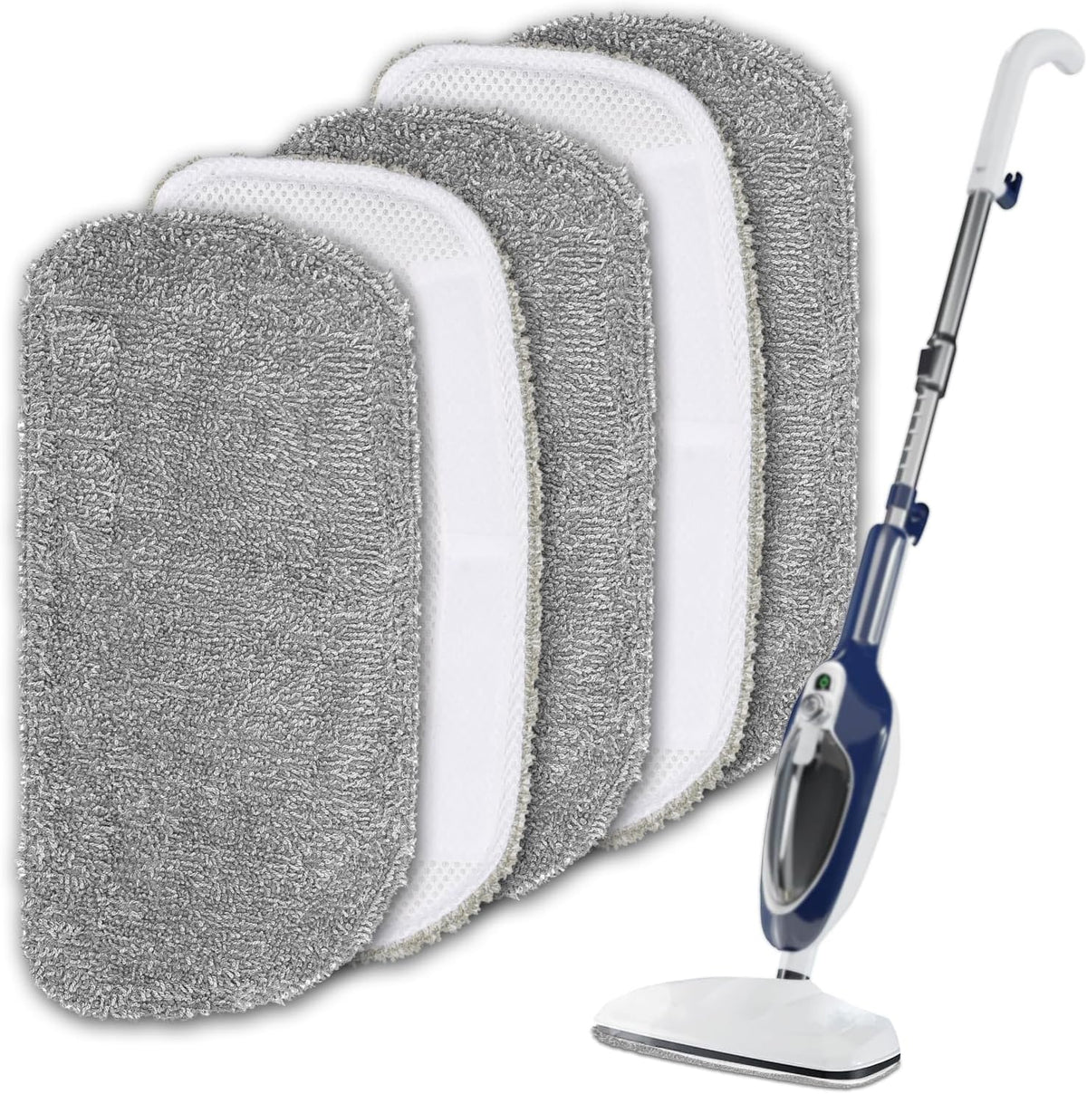 5 Pack Steam Mop Replacement Pads,Steam Mop Pads Compatible with GorFanty Steam Mop GF-6610B &