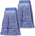 2 Pack Mop Head Replacement, Cleaning Heavy Duty Mop Head Commercial Replacement, Wet Industrial